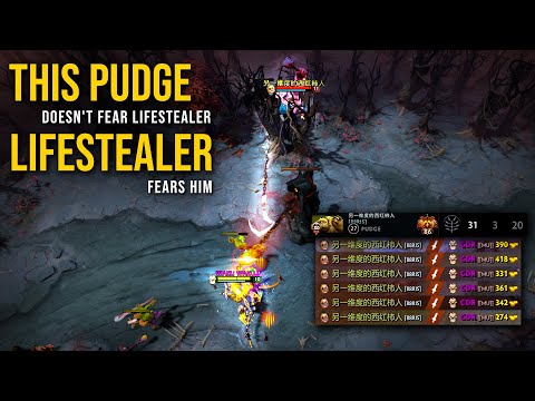 This Pudge Doesn't Fear Lifestealer, Lifestealer Fears Him