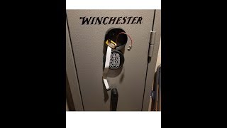 Winchester 10 Gun Electronic Lock Repair