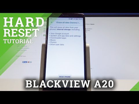 How to Hard Reset BLACKVIEW A20 - Factory Reset / Delete Data