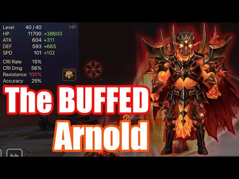 【Summoners War | Curry's RTA】The BUFFED Arnold, is he strong in RTA????
