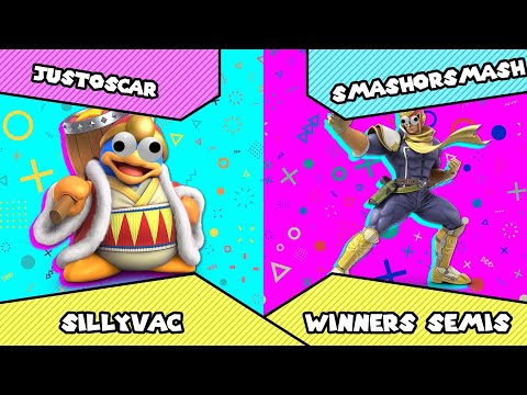 SillyVac - SSBU - JustOscar (King Dedede) vs Smashorsmash (Captain Falcon)