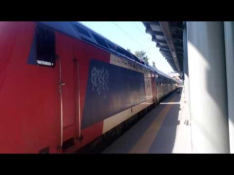 Intercity 55 arrive at Athens station