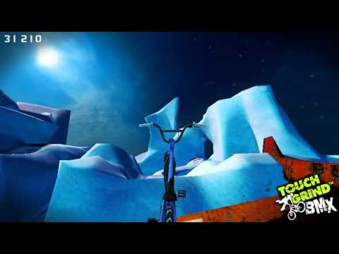 Polar Ridge | Do a reverse trick in both jumps over the globe station! - Touchgrind BMX