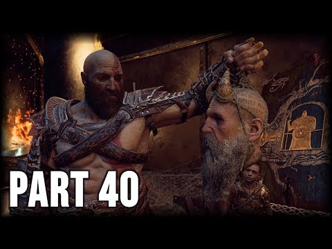 God of War - 100% Walkthrough Part 40 [PS4] – Escape from Helheim
