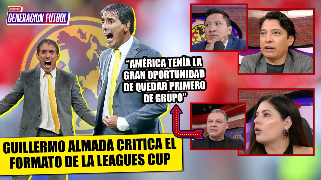 ¡ALMADA LEVANTÓ LA VOZ! ARREMETIÓ contra la LEAGUES CUP. Estrada CRITICÓ al AMÉRICA | Generación F