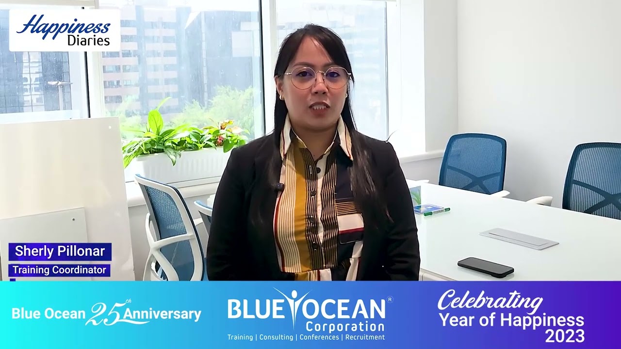 Blue Ocean Corporation Happiness Diaries 2023 - Sherly Pillonar