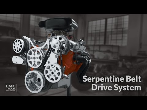 LMC Truck: Serpentine Belt Drive Systems for GM Small blocks & LS engines