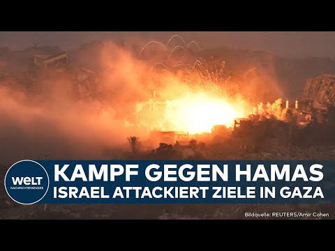KRIEG IN GAZA: Kampf gegen Hamas! Israel attackiert weitere Ziele