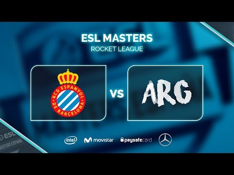 RL - Espanyol vs ARG - ESL Masters España Rocket League - Dia 2