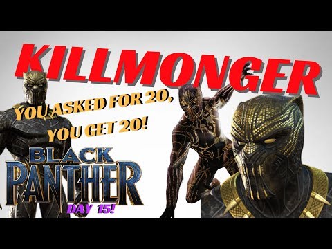 x20 KILLMONGER CRYSTALS LUCKIEST OPENING (MARVEL: Contest of Champions)