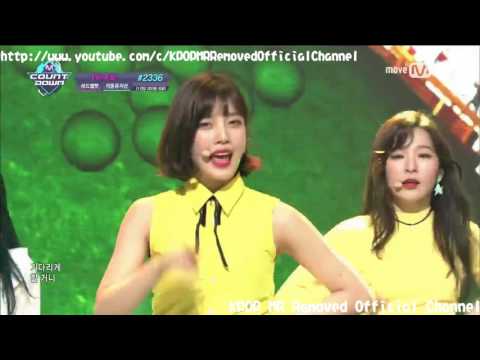 [MR Removed] 170216 Red Velvet - Rookie (Real Singing @ M COUNTDOWN)