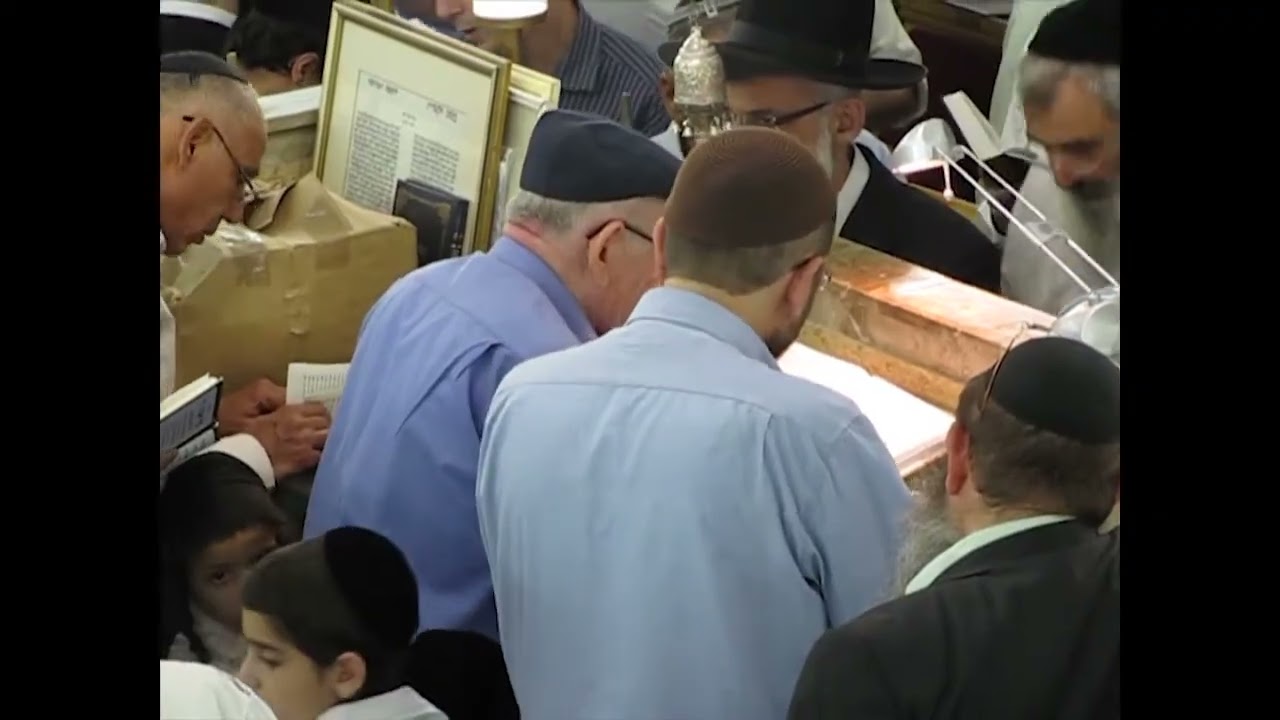 החלבן  הרב חיים כהן זצ"ל בספירת העומר בבית הכנסת הגדול בית יוסף גבעתיים