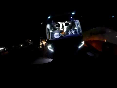 back to bus - rest camp @ Yangon - Mandalay expressway