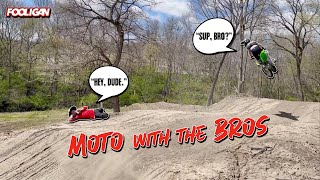 New KX450f is SICK | He Hit the Triple on my CR500