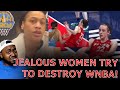 SALTY WNBA Players SHUTDOWN Press Conference After Confronted On Trying To HURT Caitlin Clark