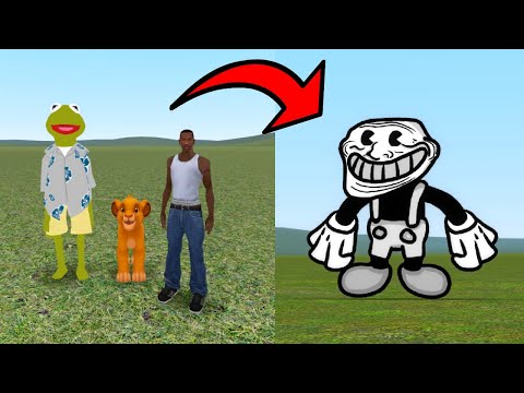 CARTOON TROLLGE IS TERRIFYING! - Garry's mod Sandbox