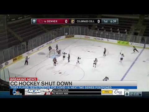 CC hockey shutdown after player tests positive for COVID-19
