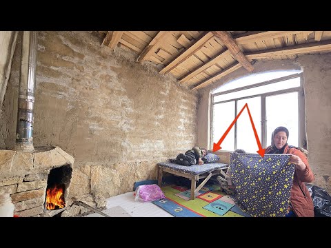 Enjoying a new mattress and pillow: The maternal art of a nomadic lady in design