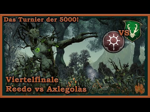 Viertelfinale im Turnier der 5000! Waldelfen vs Norsca - Match 3 Total War: Warhammer 2