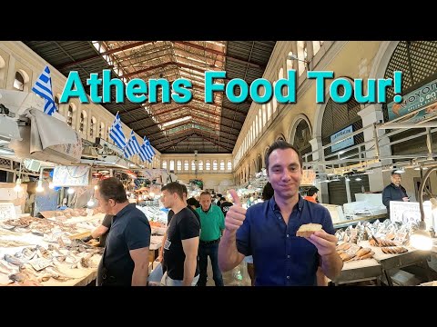 Incredible Athens Food Tour with Greek Favourites & Hidden Gems! More Than 15 Drinks & Tastings!