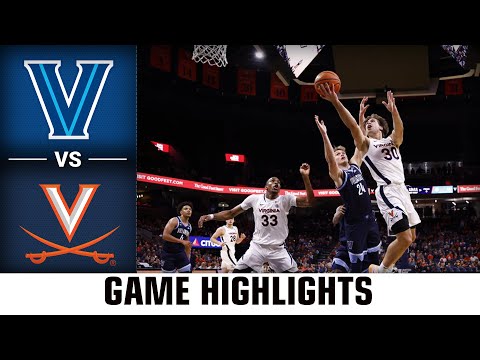 Villanova vs. Virginia Exhibition Game Highlights | 2025-26 ACC Men's Basketball