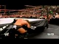 The Game Triple H Absolutly Destroys Umaga With A Sledgehammer