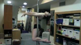 Pole dance practice clips (Girls Room--Liz Phair)