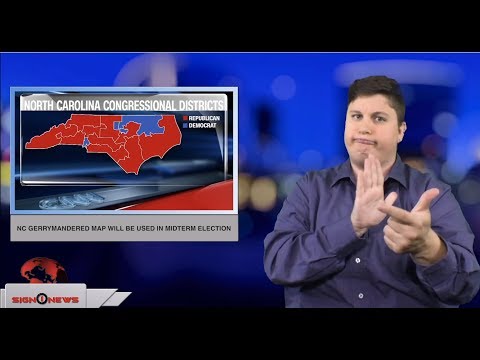 NC gerrymandered map will be used in midterm election (ASL - 9.6.18)