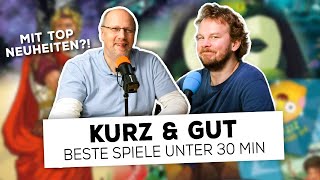 Die besten Brettspiele unter 30 Minuten ⏰