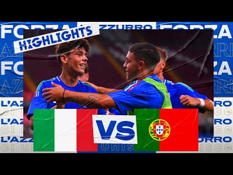 Highlights: Italia-Portogallo 2-0 | Under 17 | Amichevole
