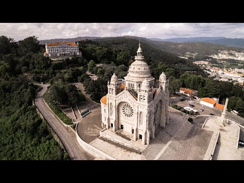 A Majestosa Igreja de Santa Luzia em Viana do Castelo, Portugal!