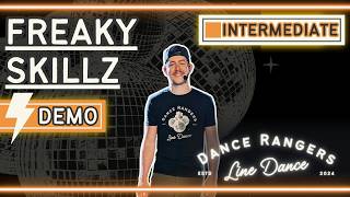 Freaky Skillz | High Intermediate Line Dance Demo