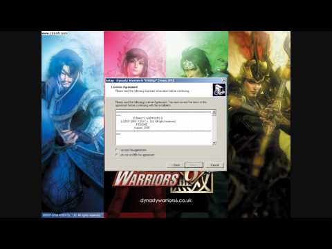 dynasty warriors 6 pc system requirements