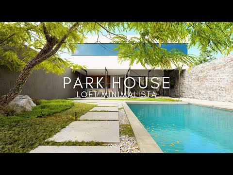 EDÍCULA LOFT DE 7X10 METROS MINIMALISTA - PARK HOUSE