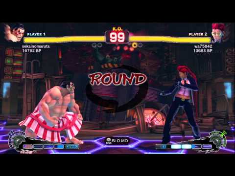 Haitani [Viper] vs sekainomaruta [Honda] SSF4 Japanese Online Ranked Matches - TRUE-HD