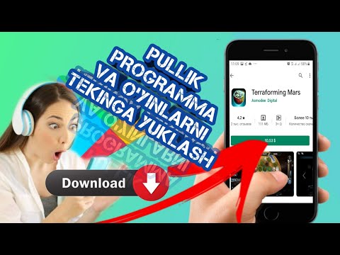 O'yin va programmalarni tekinga yuklab olish | Барча нарса бепул плэй маркет 2020