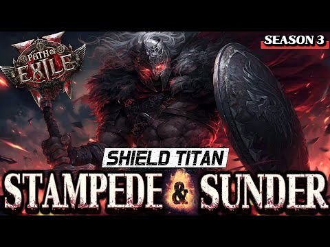 PoE 2 STAMPEDE & SHIELD TITAN | Arbiter & Zarokh(6 man) | Warrior Build | Path of exile 2