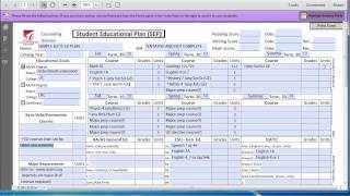 Sample IGETC GE Plan