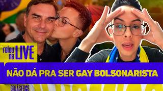 ATÉ GAY DE DIREITA SOLTA A MÃO DE FLAVIO AO SER BARRADO EM REUNIÃO DO CANDIDATO COM ENGRAVATADOS |GF