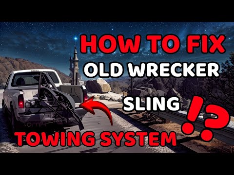 DIY How to Fix Old Wrecker Sling Towing System