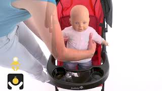 Safety 1st Taly 3 in 1 shopping stroller package instruction video