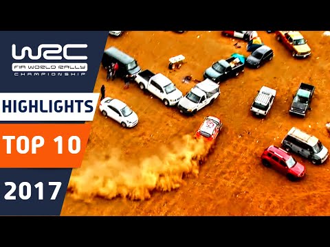 WRC 2017: Top 10 Moments!