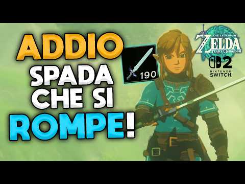 RENDI la Spada Suprema INDISTRUTTIBILE con QUESTO GLITCH in Zelda Tears of the Kingdom!