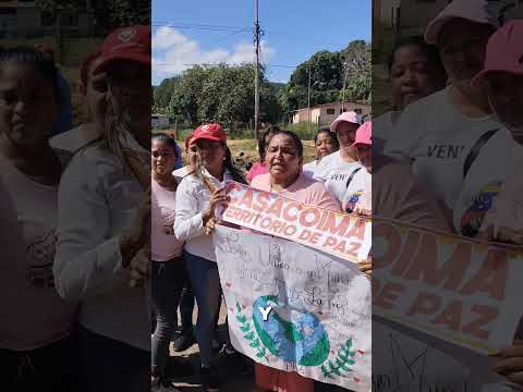 Casacoima salió a la calle a respaldar al presidente Nicolás Maduro. #noticias