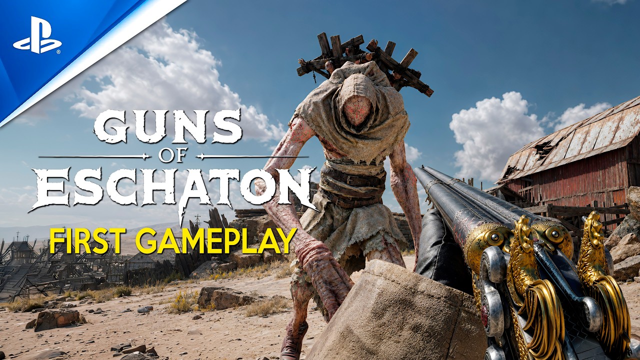 GUNS OF ESCHATON First Gameplay Demo  | New Wild West Soulslike Shooter like RED DEAD REDEMPTION