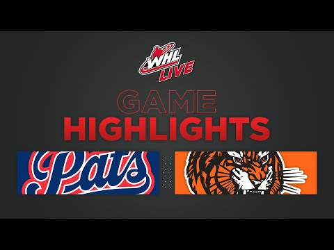 WHL Highlights: Pats (0) at Tigers (7) — March 11, 2023