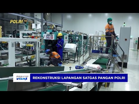 SATGAS PANGAN POLRI GELAR REKONSTRUKSI LAPANGAN DI PT PIM