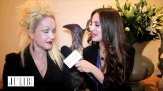 Alexa Ray Joel Interview Cyndi Lauper at Manolo Blahnik Fashion Night Out