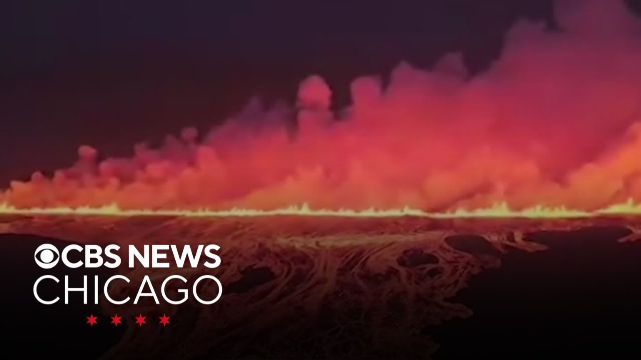 Volcanic eruption begins in Iceland