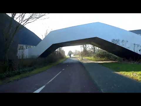 Sightseeing Lewenborg Groningen 14-02-23 Part 4/4 (Lijzijde-Ecoviaduct Stadsweg-Ulgersmaweg) | DBB